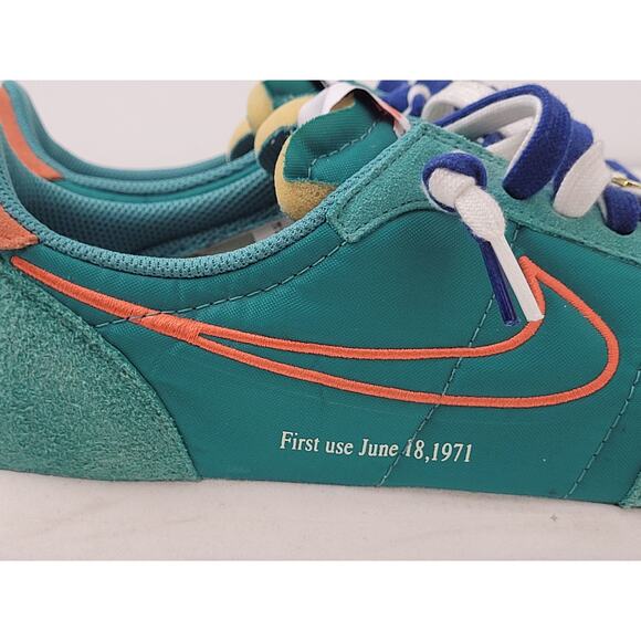 Nike Waffle Trainer 2 Green Noise/Orange Sail DH4390-300 Men's Sz 13 - Picture 5 of 12